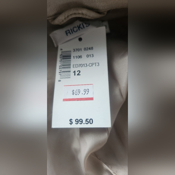 Beige plaster jacket nwt - Picture 3 of 4